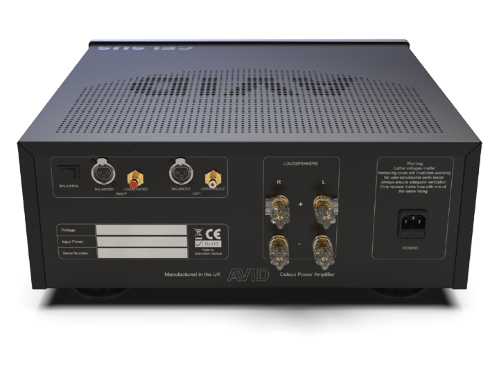 Avid celsus stereo Power